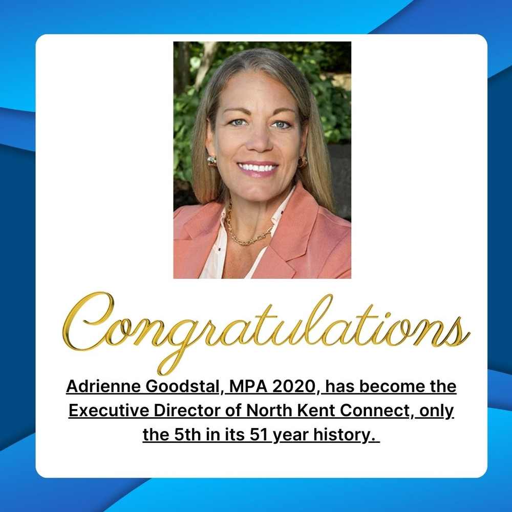 Congratulations to Adrienne Goodstal